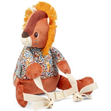 Sac à dos doux Jack le lion - Bagagerie enfant - Lilliputiens