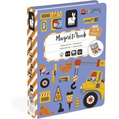 Magnetibook Construction - Jeu magnétique et éducatif - Janod