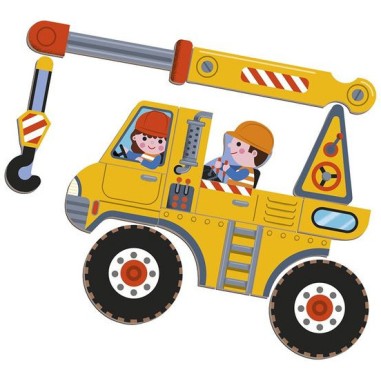 Magnetibook Construction - Jeu magnétique et éducatif - Janod