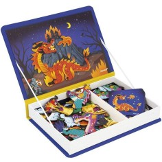Magnetibook Dragons - Jeu magnétique et éducatif - Janod 2