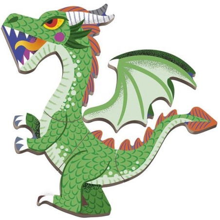 Magnetibook Dragons - Jeu magnétique et éducatif - Janod
