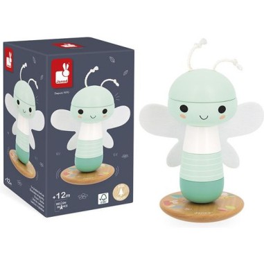 Empilable libellule Pure - Jouet d'éveil en bois - Janod