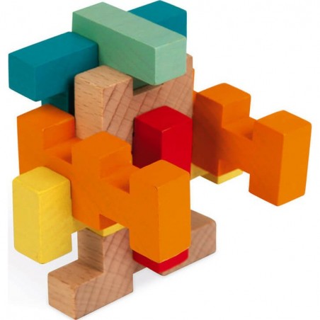 Blocs de construction en bois - 100 pièces - Janod