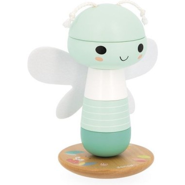 Empilable libellule Pure - Jouet d'éveil en bois - Janod