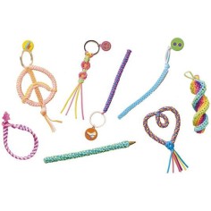 Scoubidous Peace and Love - Les Ateliers Déco - Janod 2