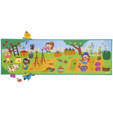 Magnéti'stories Le potager - Jeu magnétique - Janod