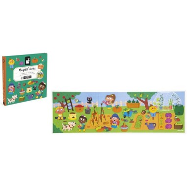Magnéti'stories Le potager - Jeu magnétique - Janod
