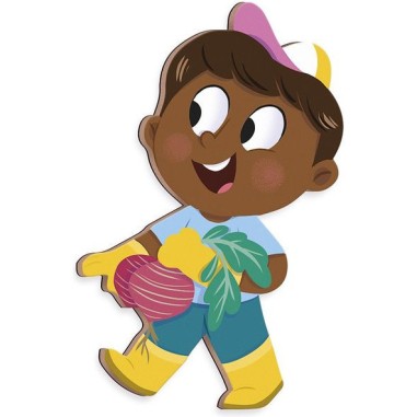 Magnéti'stories Le potager - Jeu magnétique - Janod