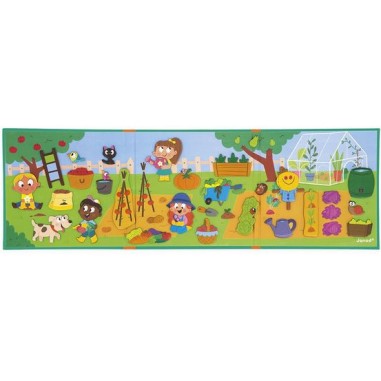 Magnéti'stories Le potager - Jeu magnétique - Janod