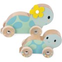 Set de 2 Tortues à Pousser Pure - Janod