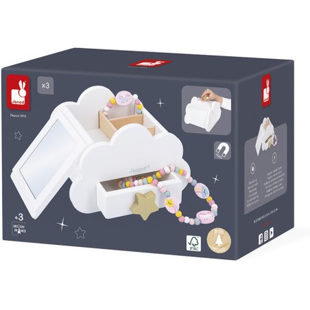 Boîte à Bijoux en bois Licorne : Beauté - Janod
