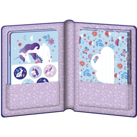 Invitations anniversaire licorne à fabriquer, pour enfant 6 ans - Janod