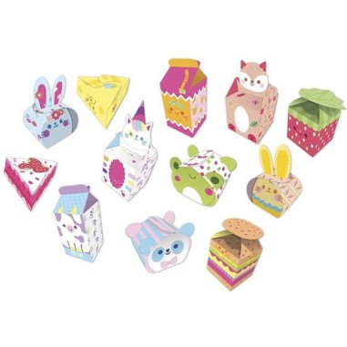 Boites Kawaii à créer - Les Ateliers du Calme - Janod