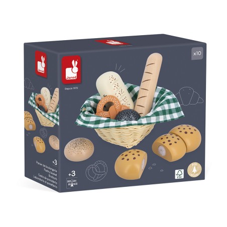Panier de boulangerie Mamie Soleil - Janod