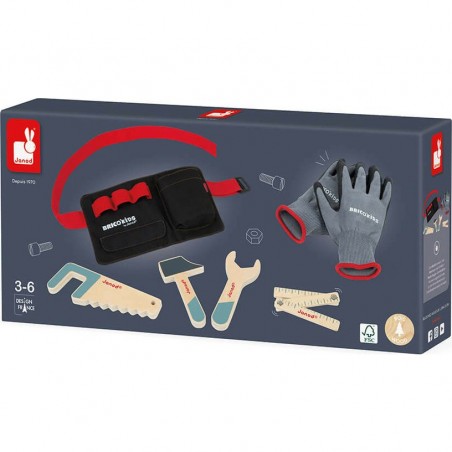 Ceinture de bricolage Brico kids - outils et gants - Janod