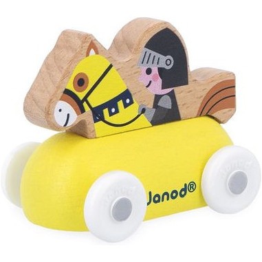 Véhicule roulant chevalier Cross Roads - Voiture en bois - Janod