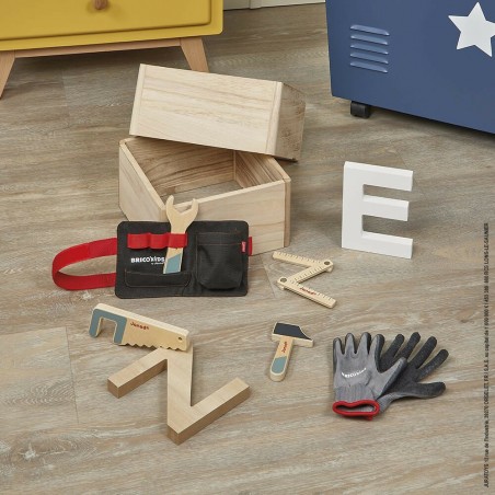 Ceinture de bricolage Brico kids - outils et gants - Janod