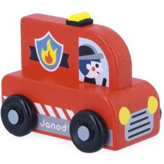 Camion de pompier Cross Roads - Jouet en bois - Janod