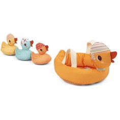 Jouet de bain maman canard et ses canetons aimantés - Lilliputiens