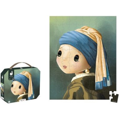 Puzzle inspiré de Vermeer 100 pièces - Janod