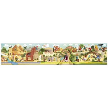 Puzzle frise Mythologie et Antiquité 100 pièces - Janod