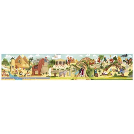 Puzzle frise Mythologie et Antiquité 100 pièces - Janod