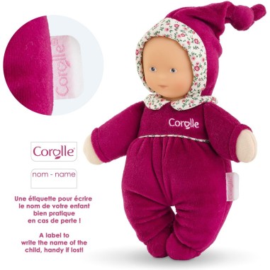 Babidoux 20 cm : rose grenadine - Corolle