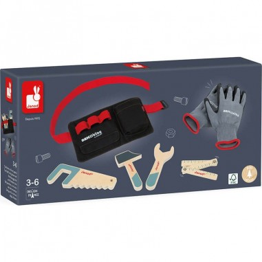 Ceinture de bricolage Brico kids - outils et gants - Janod