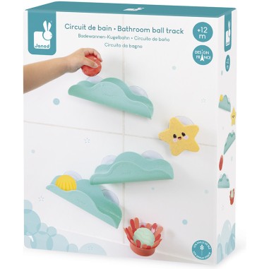 Circuit de bain marin - Jouet de bain pour enfant, bébé 12 mois - Janod
