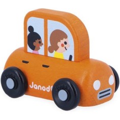 Voiture familiale Cross Roads - Jouet en bois - Janod