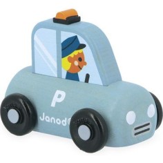Voiture de police Cross Roads - Jouet en bois - Janod