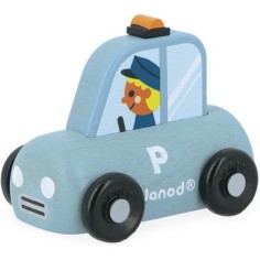 Voiture de police Cross Roads - Jouet en bois - Janod 2