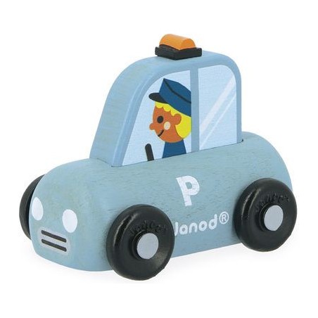 Voiture de police Cross Roads - Jouet en bois - Janod