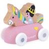 Véhicule roulant princesse et licorne Cross Roads - Janod