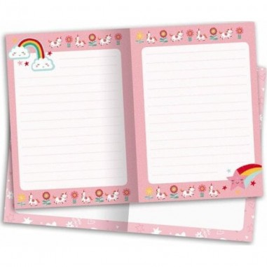 Lot de 2 Cahiers - Renard et Licorne - Janod