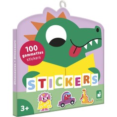Gommettes Dinosaures : Mosaïque, gommettes & stickers - Janod
