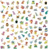 Gommettes Dinosaures : Mosaïque, gommettes & stickers - Janod