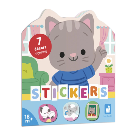 Cahier de Stickers - La Maison - Janod