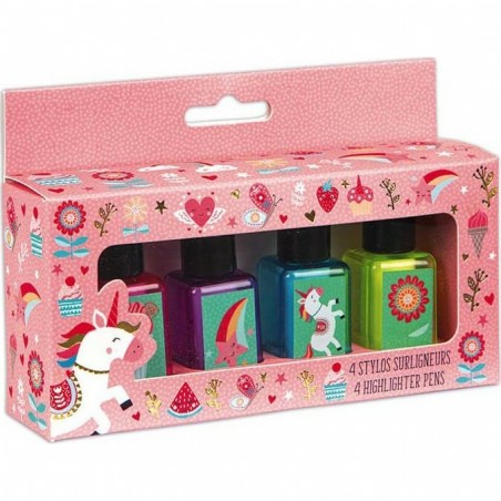 Stylos Surligneurs Licorne - Janod