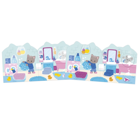 Cahier de Stickers - La Maison - Janod