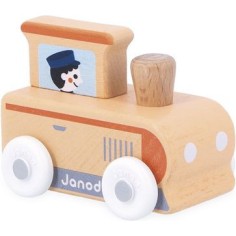 Locomotive Cross Roads - Voiture en bois - Janod