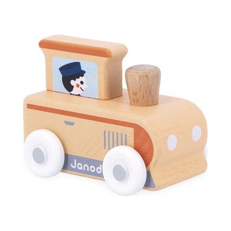 Locomotive Cross Roads - Voiture en bois - Janod