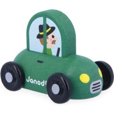 Petite voiture Cross Roads - Jouet en bois - Janod