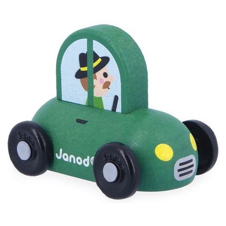 Petite voiture Cross Roads - Jouet en bois - Janod