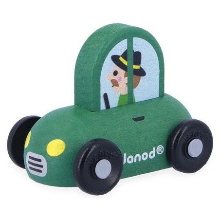 Petite voiture Cross Roads - Jouet en bois - Janod
