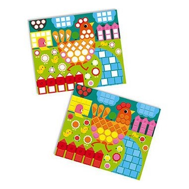 Coffret "Mosaïques Animaux" - Janod Coffret "Mosaïques Animaux" - Janod