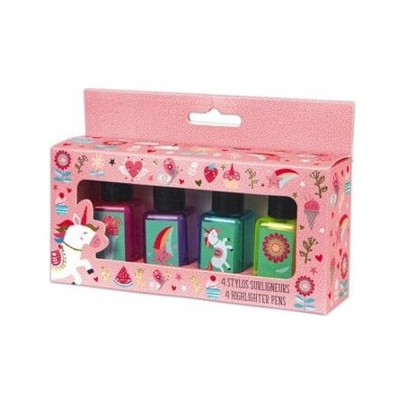 Stylos Surligneurs Licorne - Janod