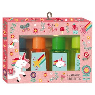 Stylos Surligneurs Licorne - Janod