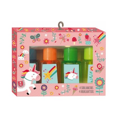 Stylos Surligneurs Licorne - Janod