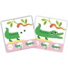 Coffret Créatif Dessin et Coloriage - 3 ans : Peinture par numéro & coloriage - Janod